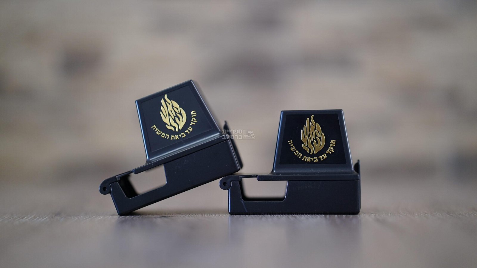 בתי תפילין - מכסה הפלא - דגם האש שלי (שחור-זהב) – תמונה 9