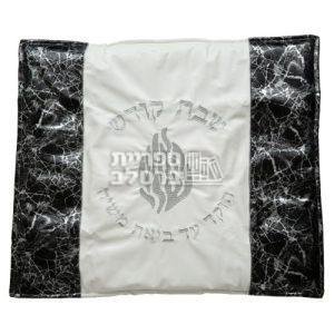 כיסוי פלטה מהודר דמוי שיש שחור "האש שלי"