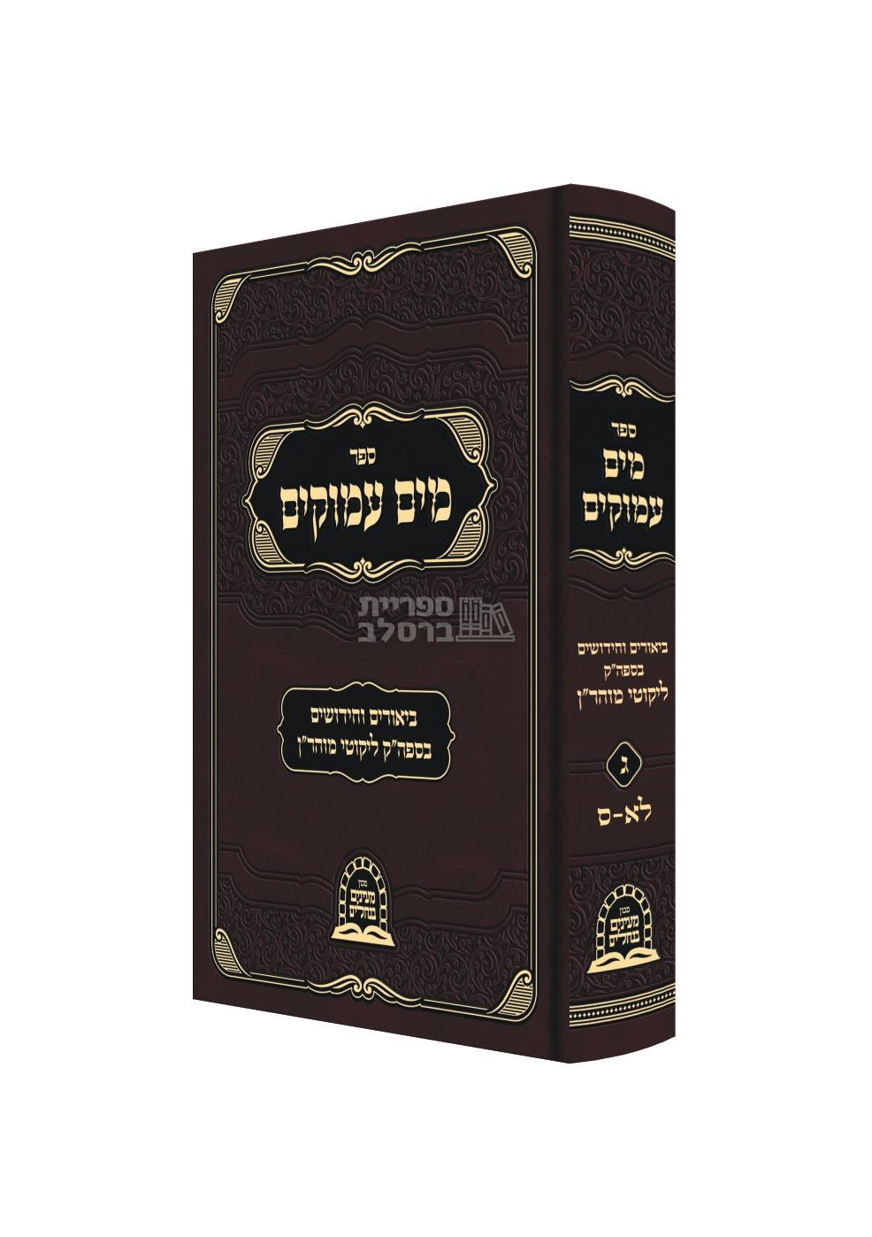 מים עמוקים חלק ג' - ר' משה קרמר