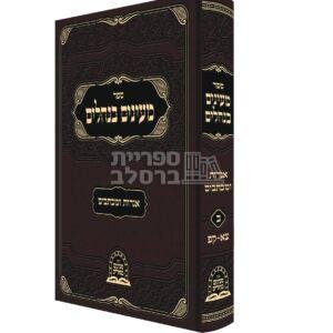 מעיינים בנחלים – אגרות ומכתבים חלק ב' – הרב משה קרמר