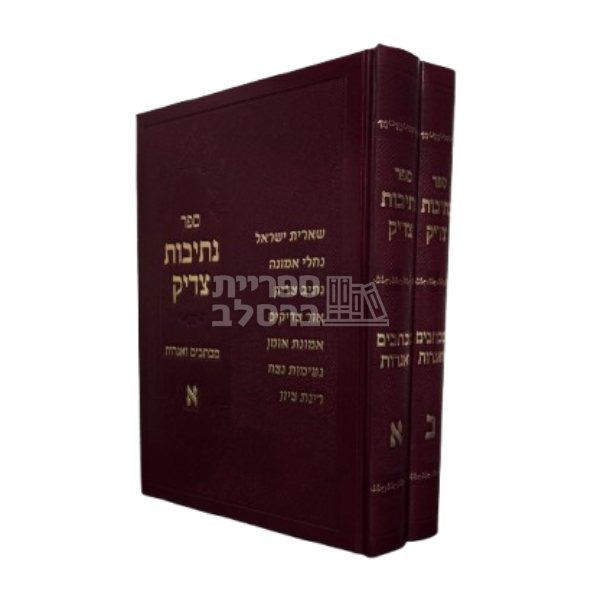נתיבות צדיק - מכתבים ואגרות ב"כ